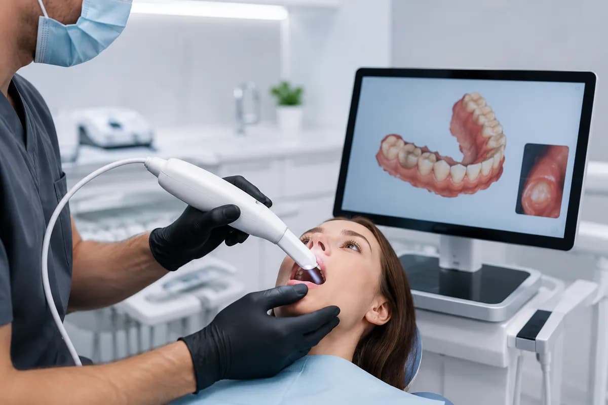 نقش اسکنرهای داخل دهانی در دندانپزشکی دیجیتال